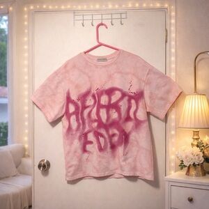 ✨ Aelfric Eden Y2K Tie-Dye Graffiti Graphic Tee Size M
